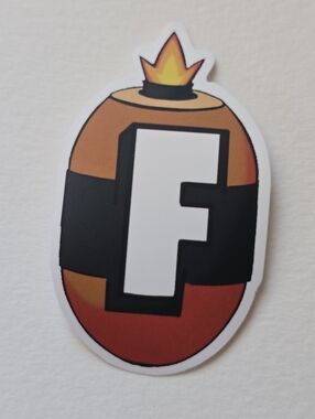 10/$10 F Bomb Sticker